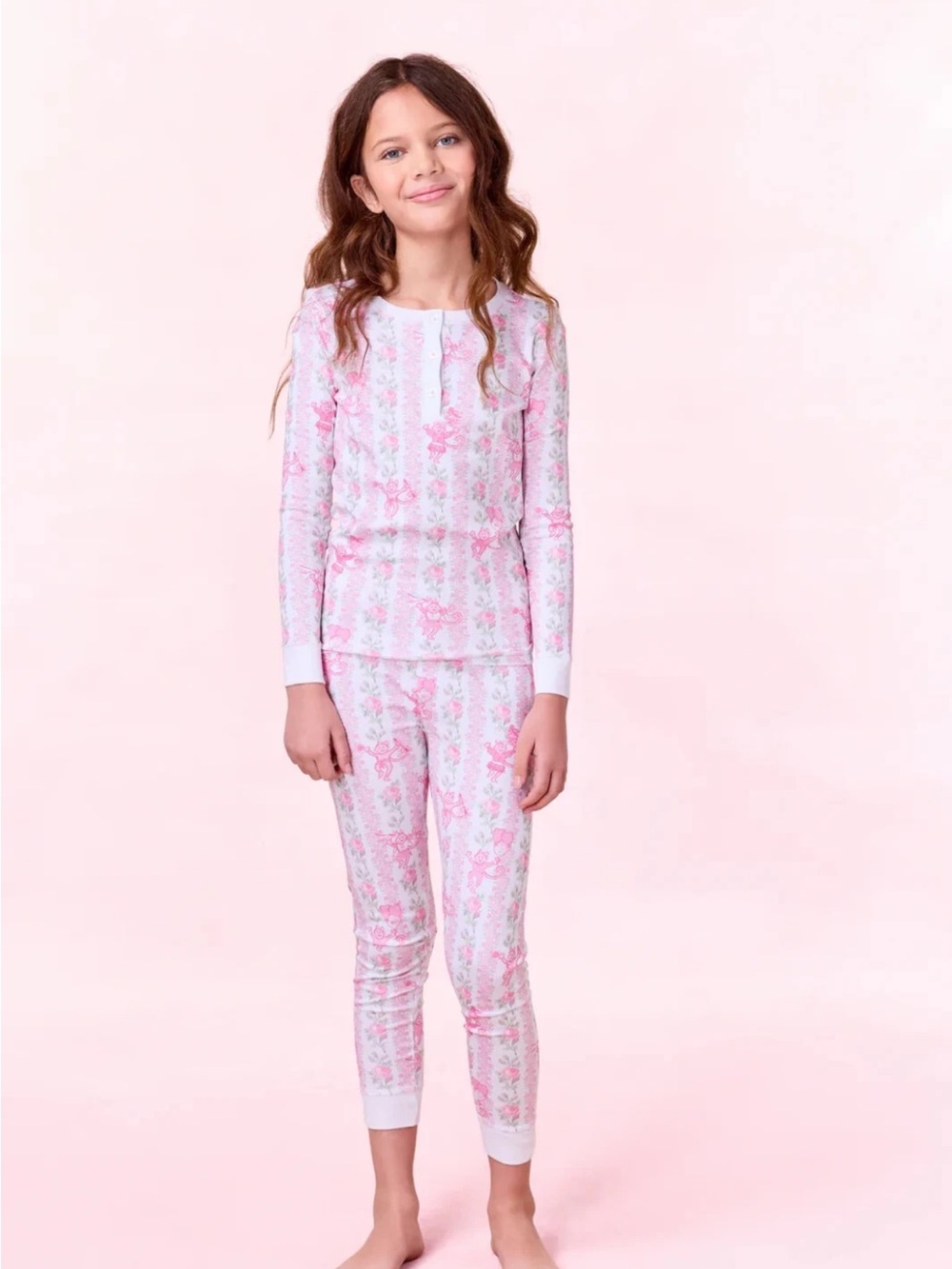 LoveShackFancy x Roller Rabbit Heirloom kids Pajama Set